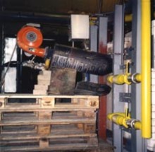 Hot-air tempering of furnaces